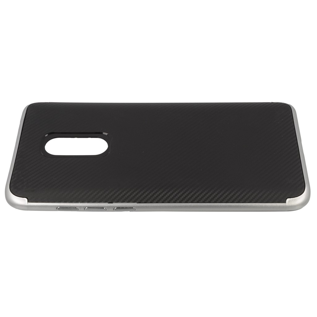 Pokrowiec back case Hybrid Carbon srebrny Xiaomi Redmi Note 4X / 7