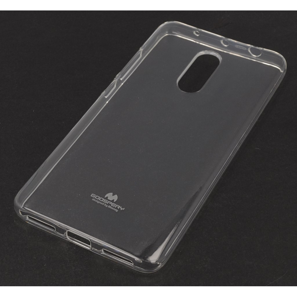 Pokrowiec etui silikonowe Mercury JELLY CASE przeroczyste Xiaomi Redmi Note 4X