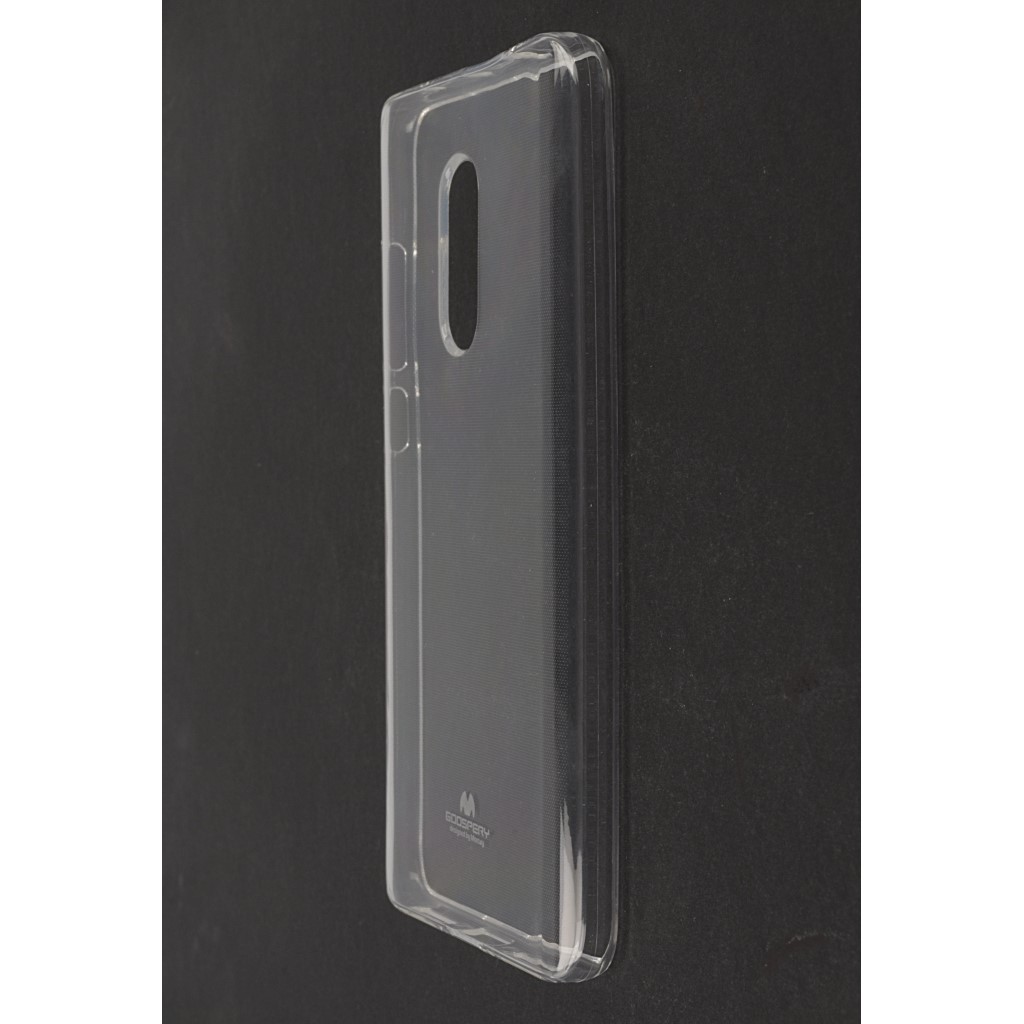 Pokrowiec etui silikonowe Mercury JELLY CASE przeroczyste Xiaomi Redmi Note 4X / 6