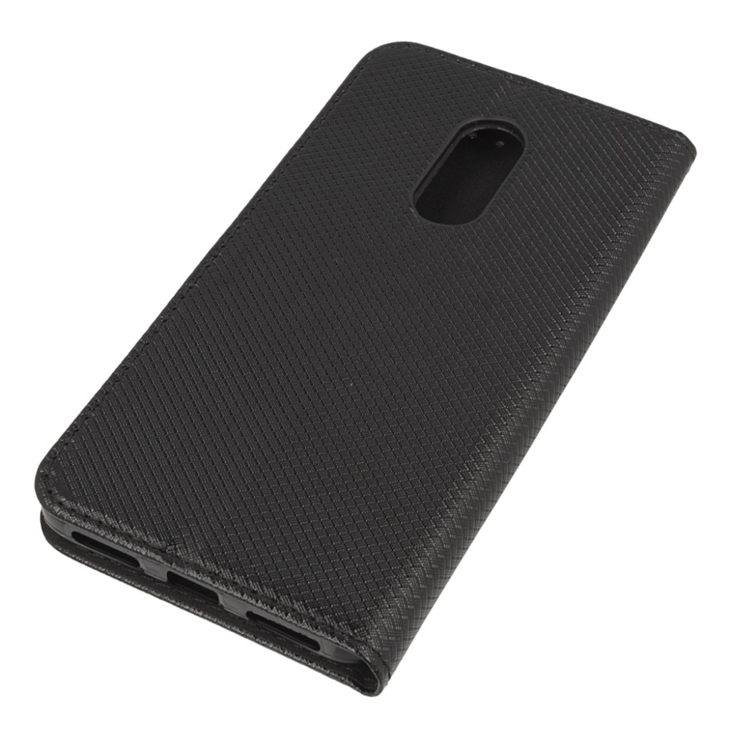 Pokrowiec etui z klapk Magnet Book czarne Xiaomi Redmi Note 4X / 3