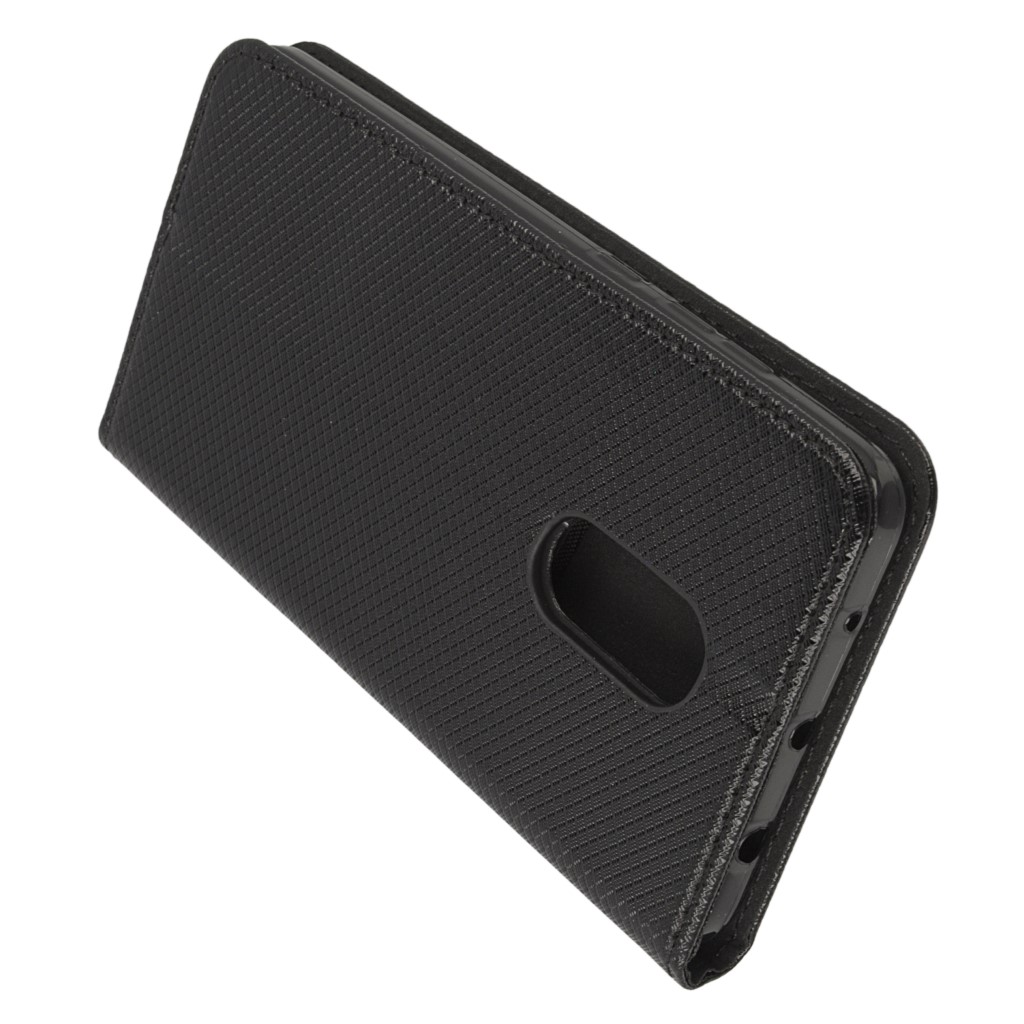 Pokrowiec etui z klapk Magnet Book czarne Xiaomi Redmi Note 4X / 4