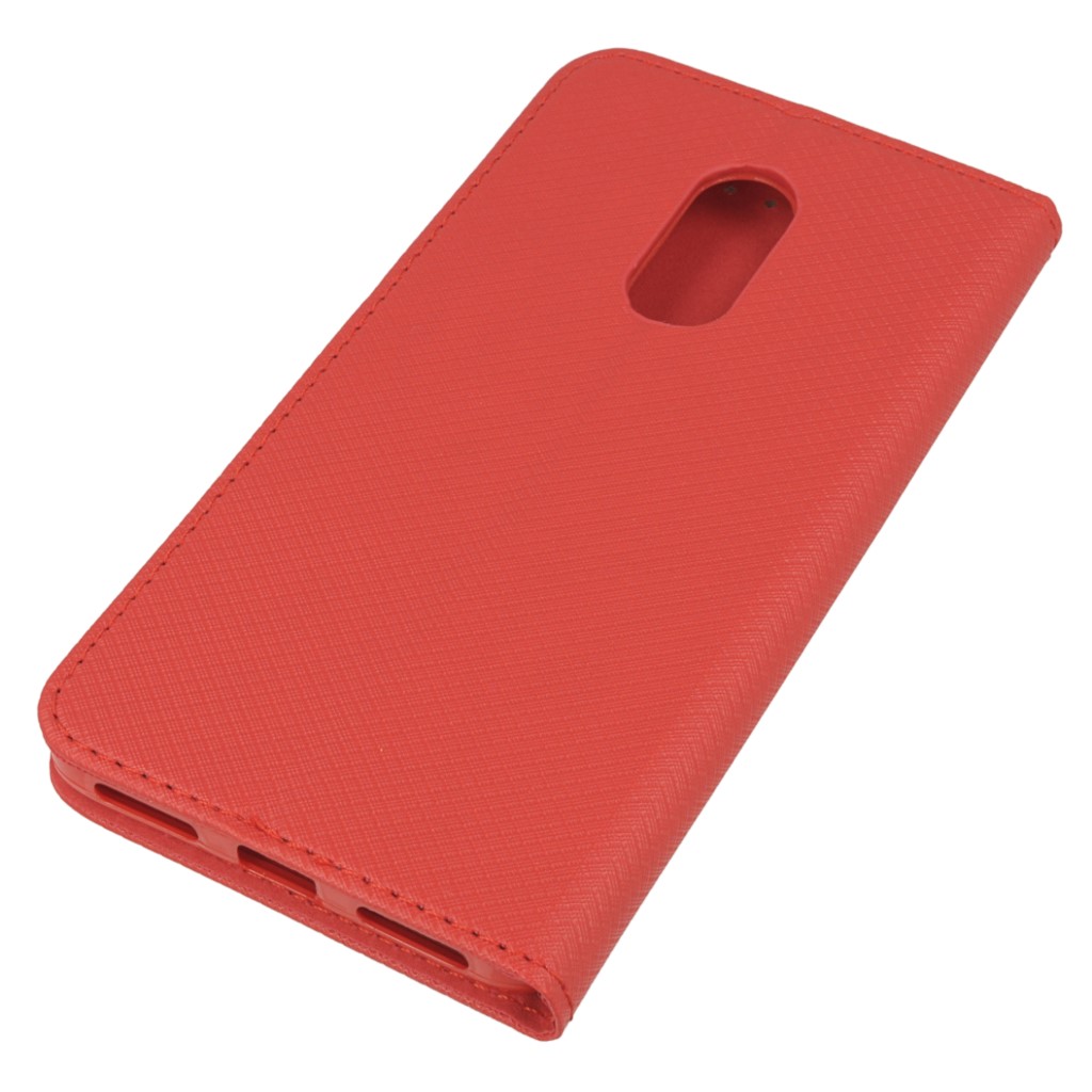 Pokrowiec etui z klapk Magnet Book czerwone Xiaomi Redmi Note 4X / 3