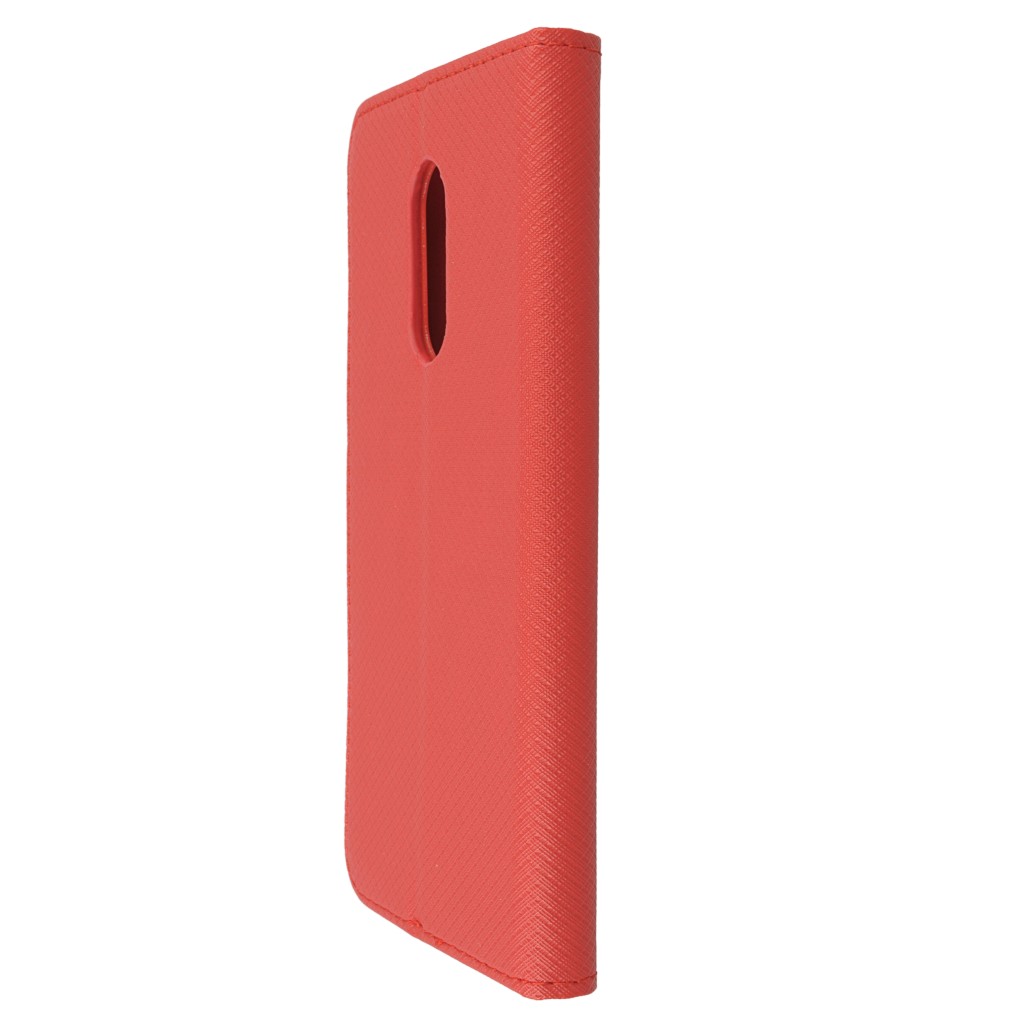Pokrowiec etui z klapk Magnet Book czerwone Xiaomi Redmi Note 4X / 6