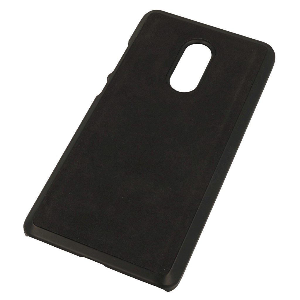 Pokrowiec etui ochronne z portfelem Leader czarne Xiaomi Redmi Note 4X / 10