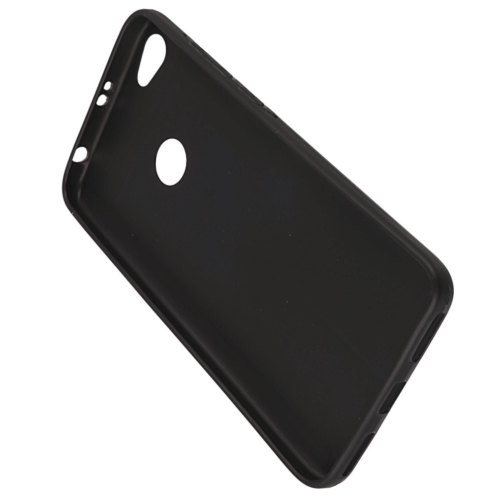 Pokrowiec etui imitacja skry Lux Case Skin czarne Xiaomi Redmi Note 5A Prime / 8