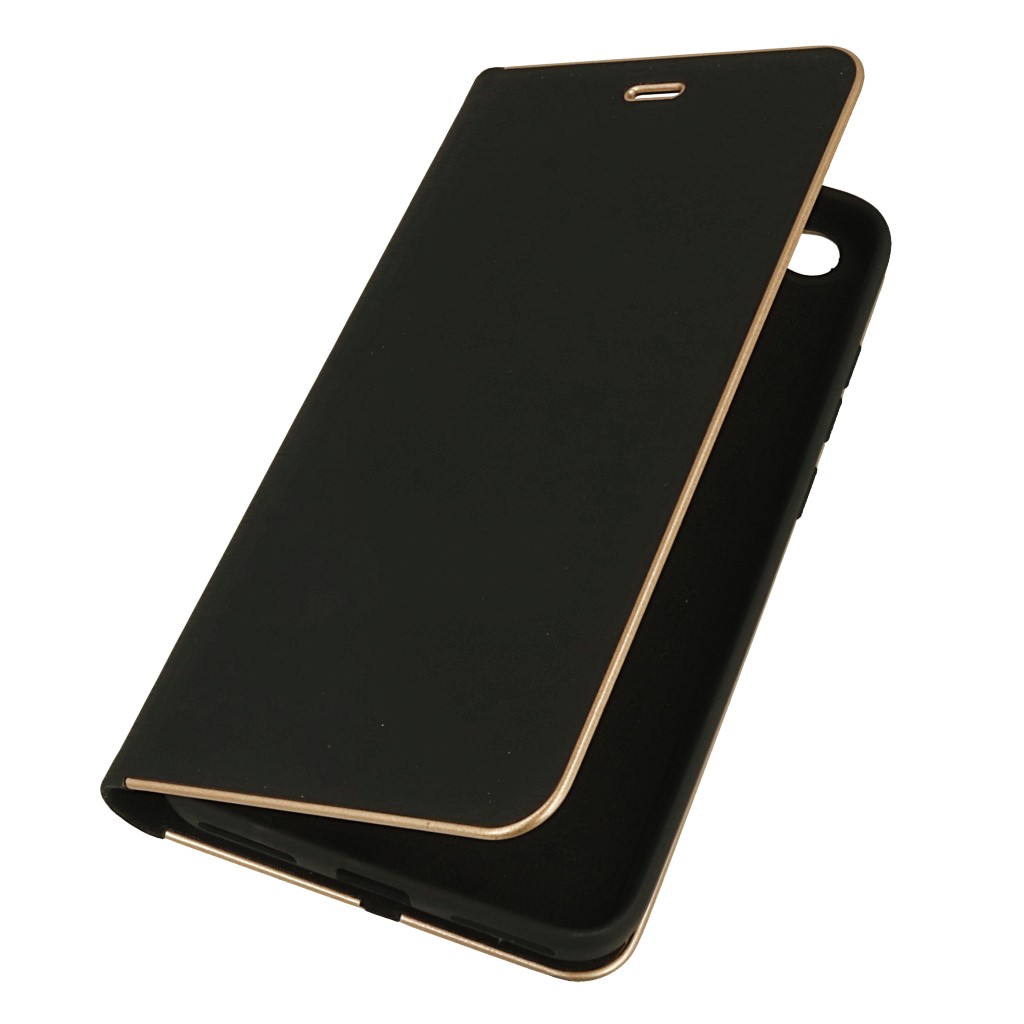 Pokrowiec etui Portfelowe z ramk Vennus Book czarne Xiaomi Redmi Note 5A Prime