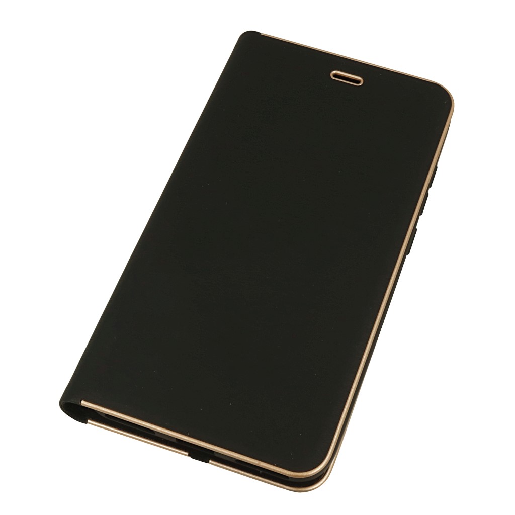 Pokrowiec etui Portfelowe z ramk Vennus Book czarne Xiaomi Redmi Note 5A Prime / 2
