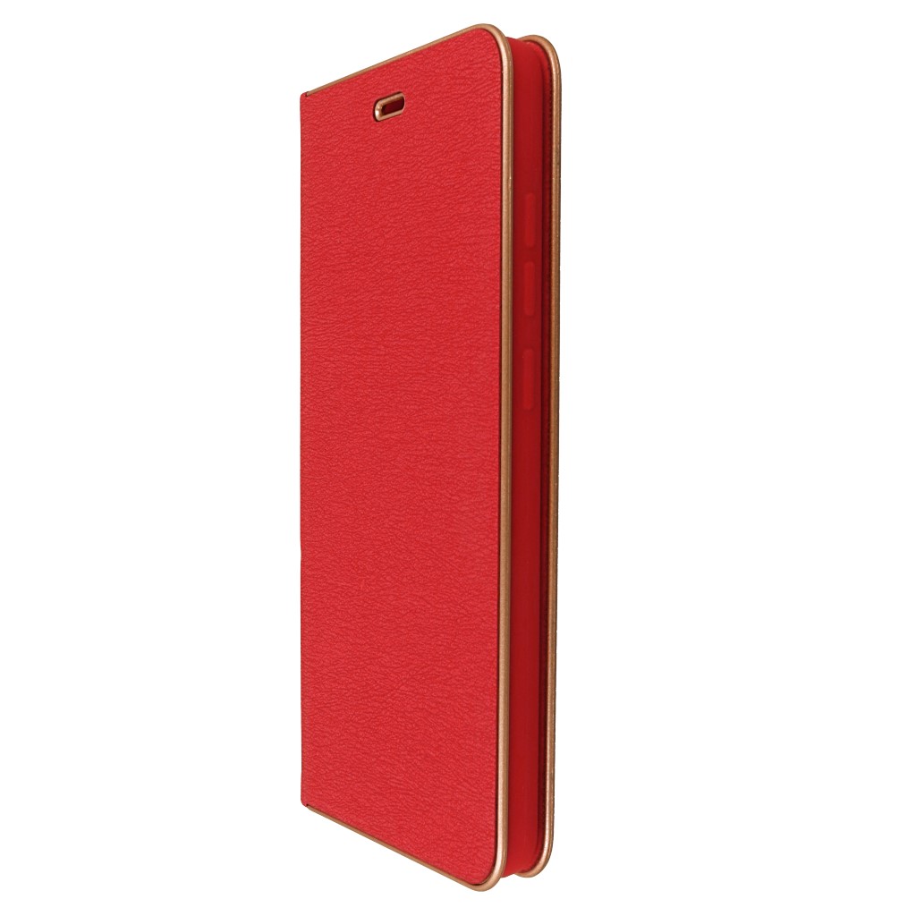 Pokrowiec etui Portfelowe z ramk Vennus Book czerwone Xiaomi Redmi Note 5A Prime / 6