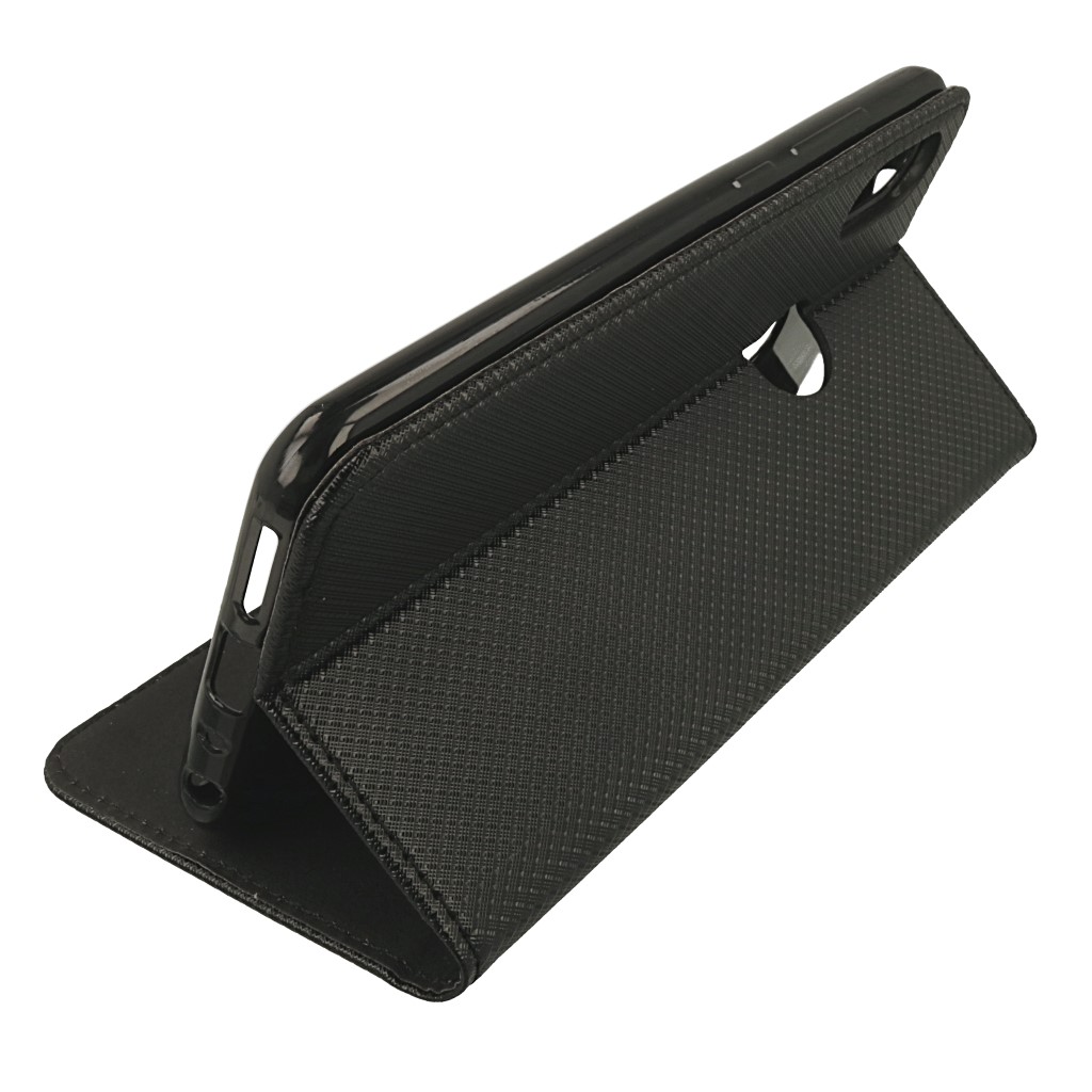Pokrowiec etui z klapk Magnet Book czarne Xiaomi Redmi Note 5 Pro / 4