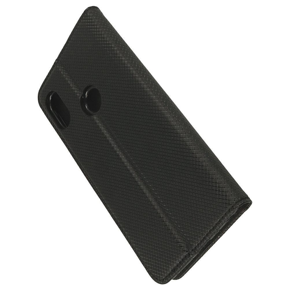 Pokrowiec etui z klapk Magnet Book czarne Xiaomi Redmi Note 5 Pro / 5