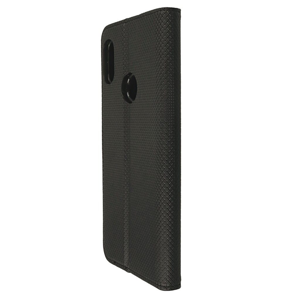 Pokrowiec etui z klapk Magnet Book czarne Xiaomi Redmi Note 5 Pro / 6