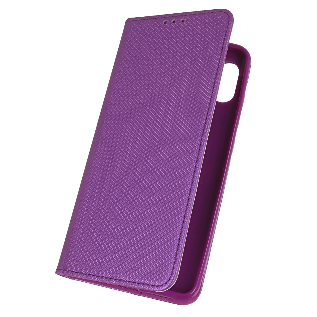 Pokrowiec etui z klapk Magnet Book fioletowe Xiaomi Redmi Note 5 Pro