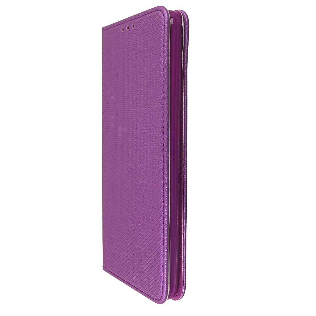Pokrowiec etui z klapk Magnet Book fioletowe Xiaomi Redmi Note 5 Pro / 6