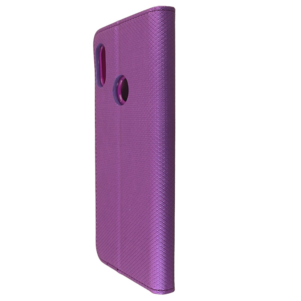 Pokrowiec etui z klapk Magnet Book fioletowe Xiaomi Redmi Note 5 Pro / 7