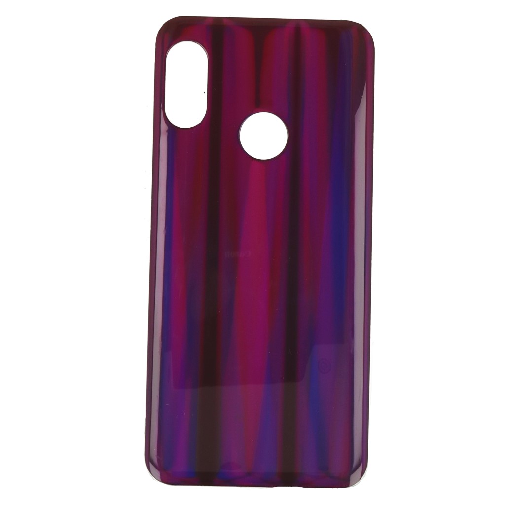Pokrowiec etui silikonowe Rainbow Case fioletowe Xiaomi Redmi Note 5 / 5