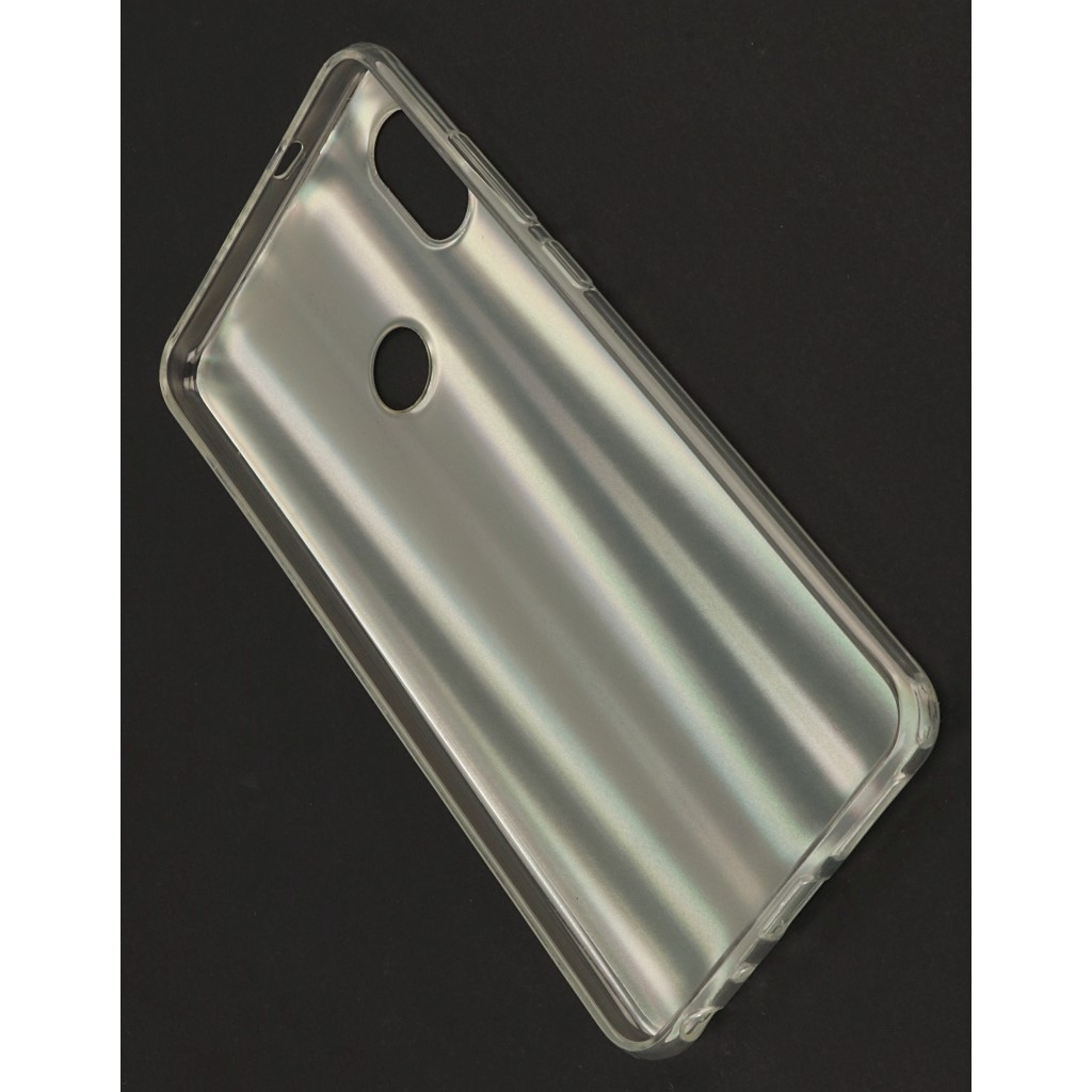 Pokrowiec etui silikonowe Rainbow Case srebrne Xiaomi Redmi Note 5 / 3