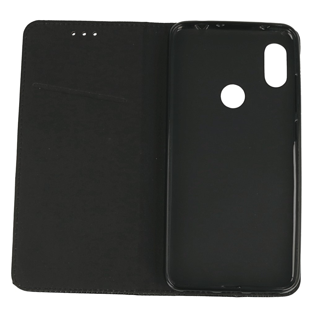Pokrowiec etui z klapk Magnet Book czarne Xiaomi Redmi Note 6 Pro / 4