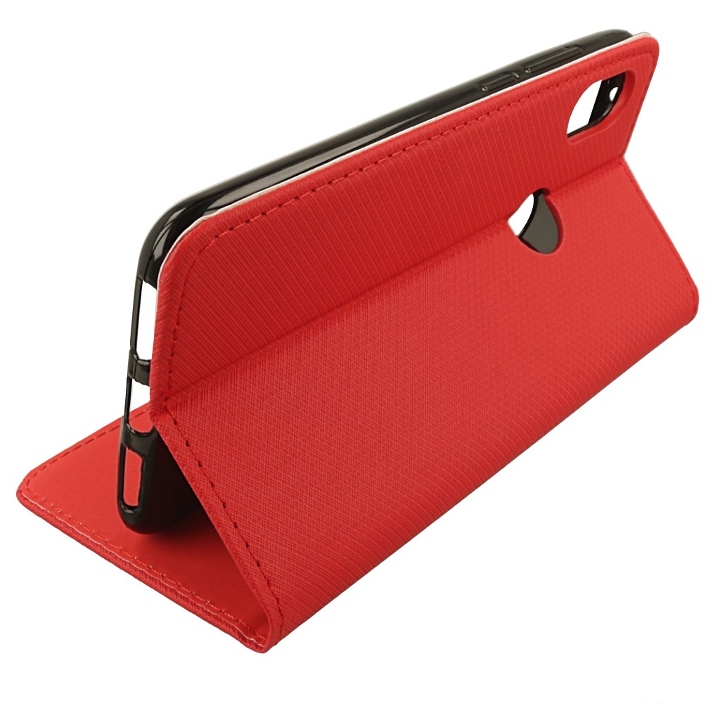 Pokrowiec etui z klapk Magnet Book czerwone Xiaomi Redmi Note 6 Pro / 3