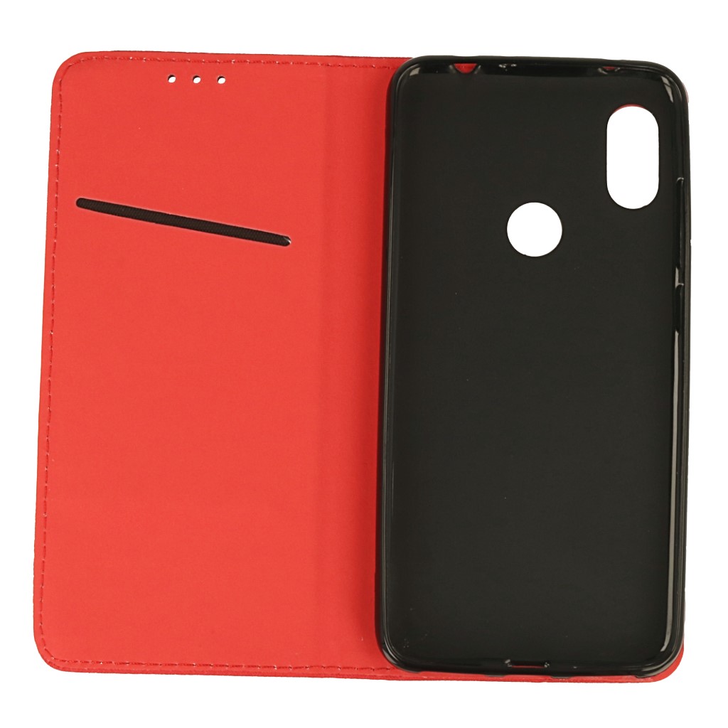 Pokrowiec etui z klapk Magnet Book czerwone Xiaomi Redmi Note 6 Pro / 4