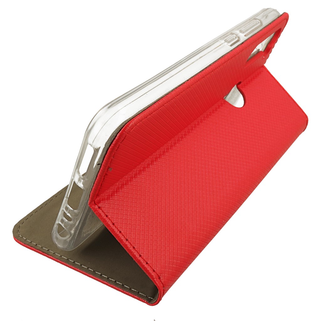 Pokrowiec etui z klapk Magnet Book czerwone Xiaomi Redmi Note 8T / 6