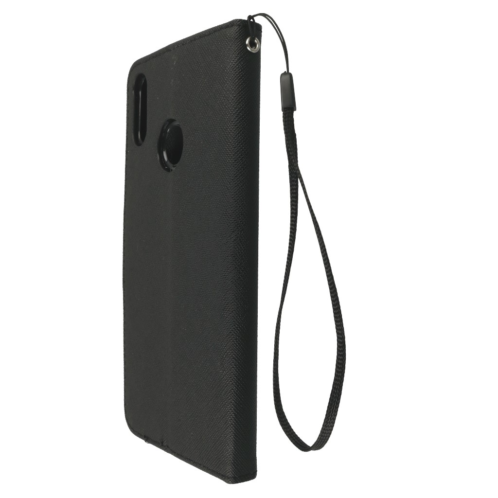 Pokrowiec etui z klapk na magnes Fancy Case czarne Xiaomi Redmi S2 / 6