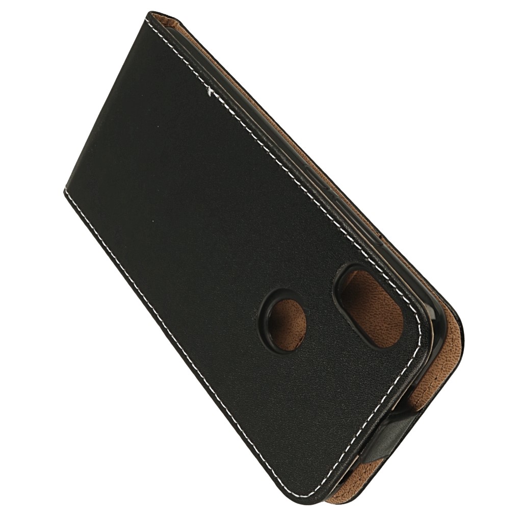 Pokrowiec z klapk na magnes Prestige Slim Flexi czarny Xiaomi Redmi S2 / 4