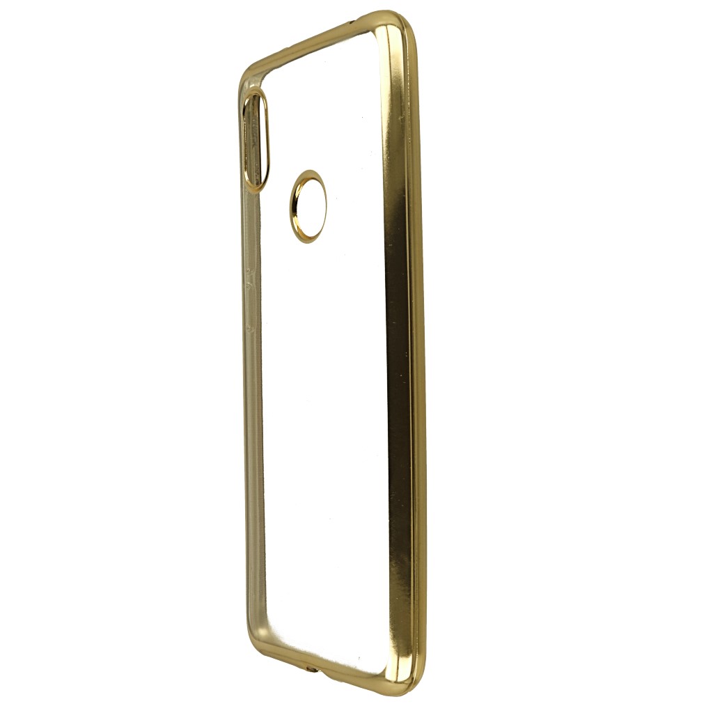 Pokrowiec etui �elowe Ultracienkie z ramk� z�ot� Xiaomi Redmi S2 / 5