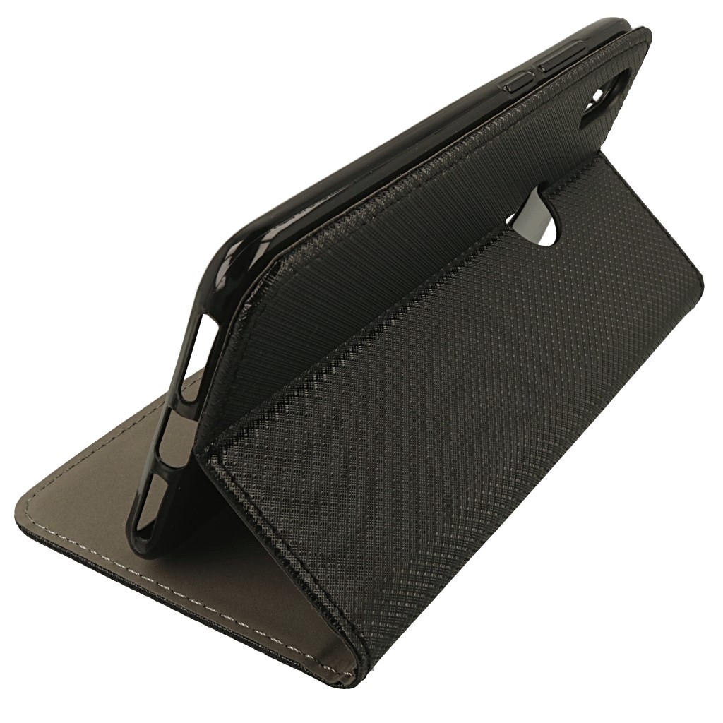 Pokrowiec etui z klapk Magnet Book czarne Xiaomi Redmi S2 / 3