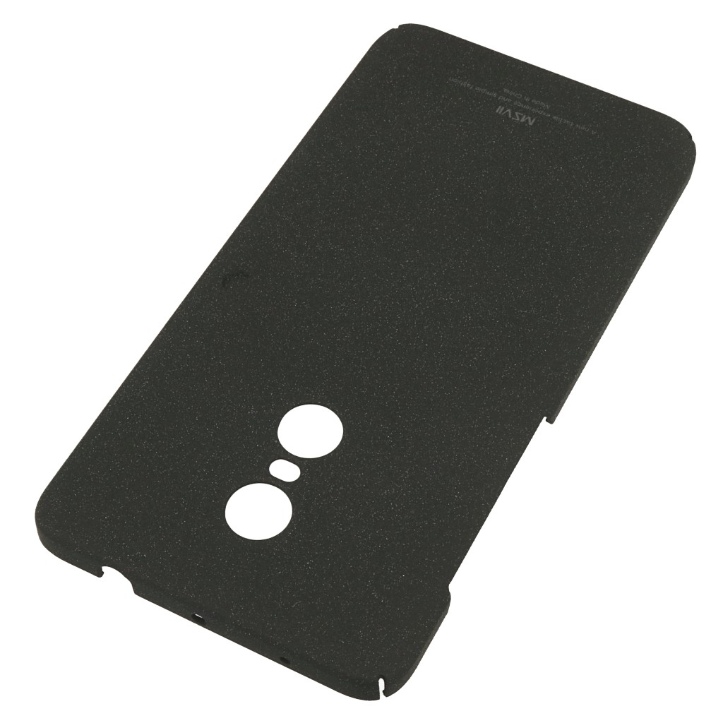 Pokrowiec MSVII Simple ultracienkie etui czarne Xiaomi Redmi Note 4X / 2