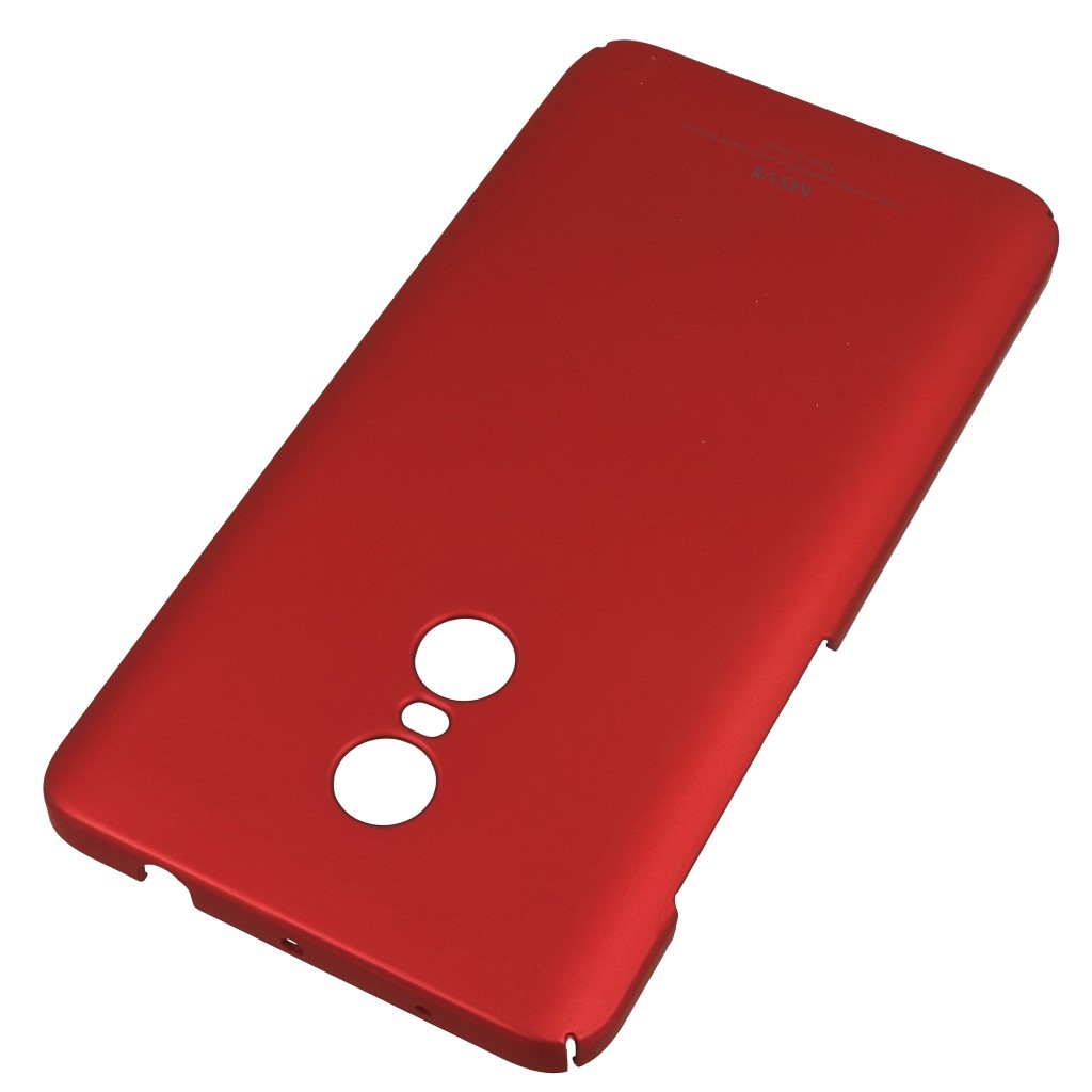 Pokrowiec MSVII Simple ultracienkie etui czerwone Xiaomi Redmi Note 4X / 2