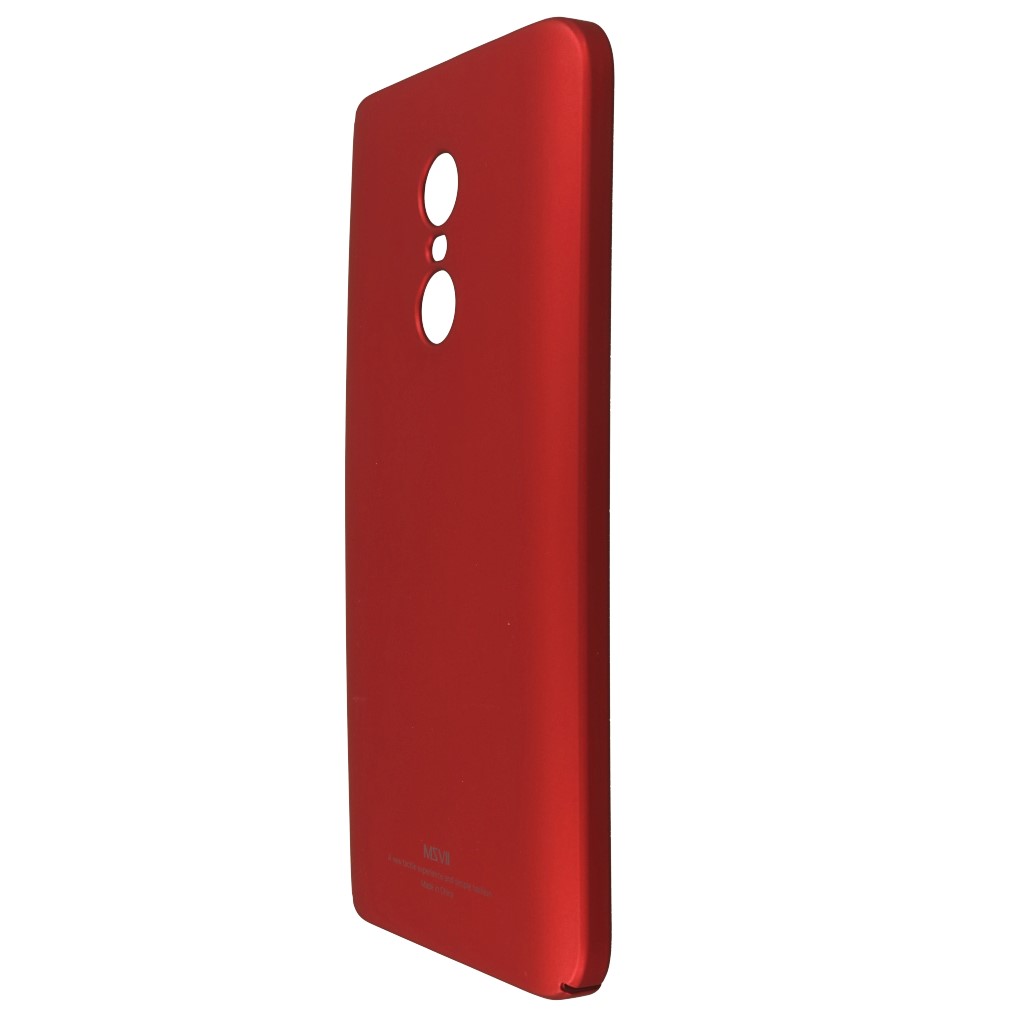 Pokrowiec MSVII Simple ultracienkie etui czerwone Xiaomi Redmi Note 4X / 5