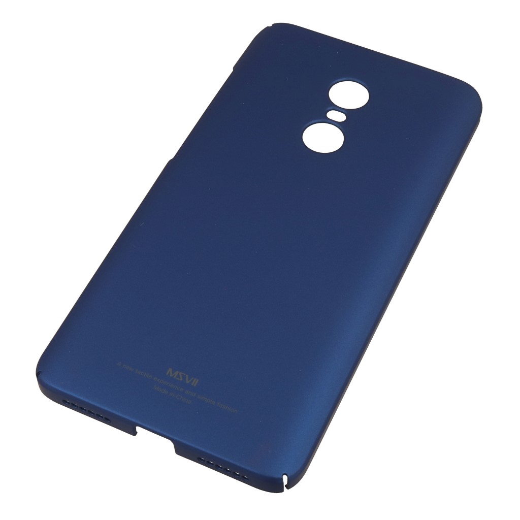Pokrowiec MSVII Simple ultracienkie etui niebieskie Xiaomi Redmi Note 4X