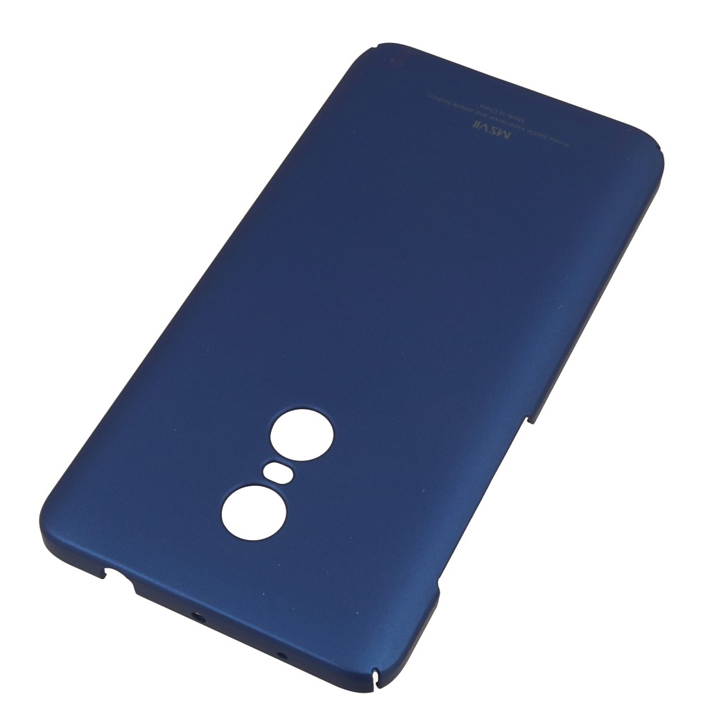 Pokrowiec MSVII Simple ultracienkie etui niebieskie Xiaomi Redmi Note 4X / 2