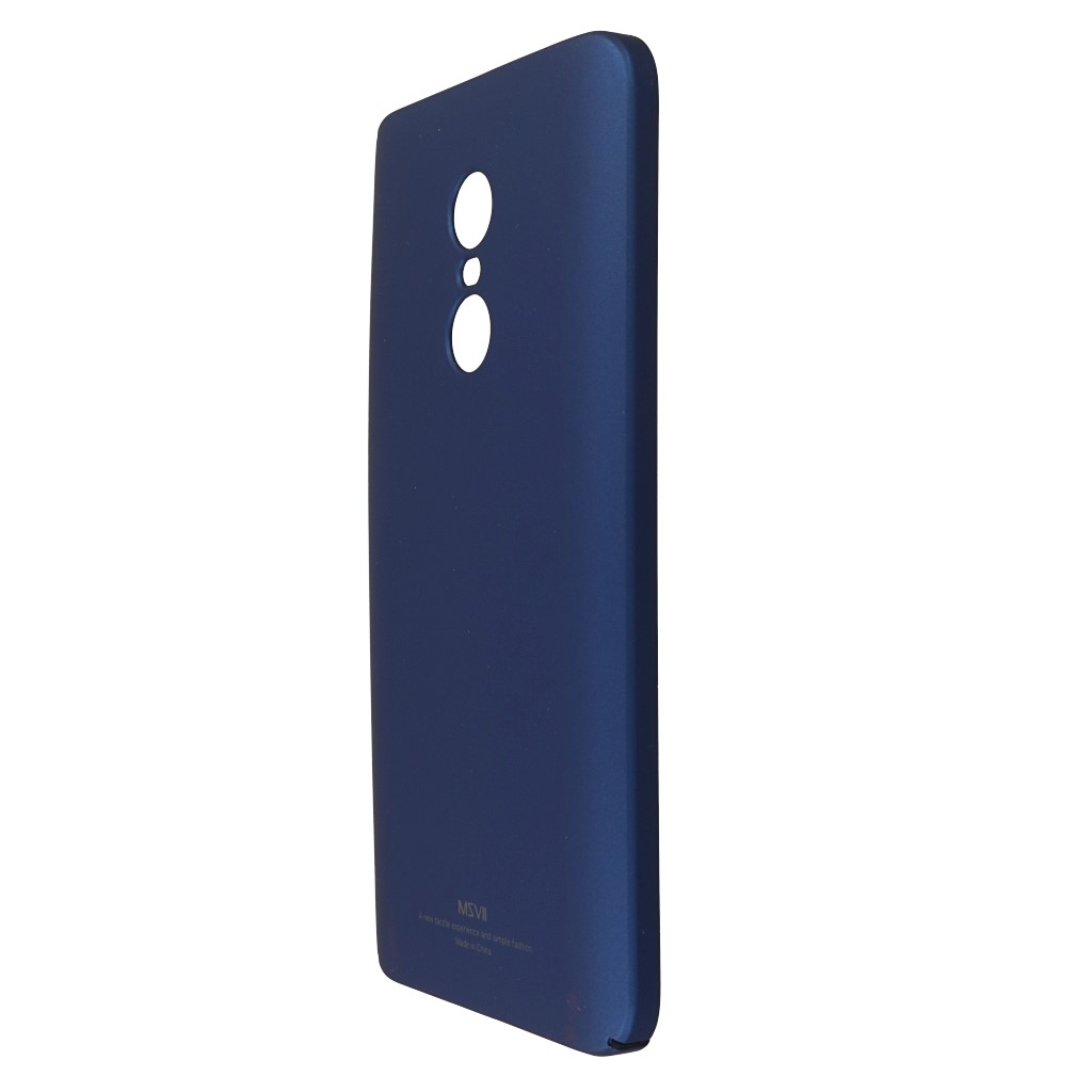 Pokrowiec MSVII Simple ultracienkie etui niebieskie Xiaomi Redmi Note 4X / 5