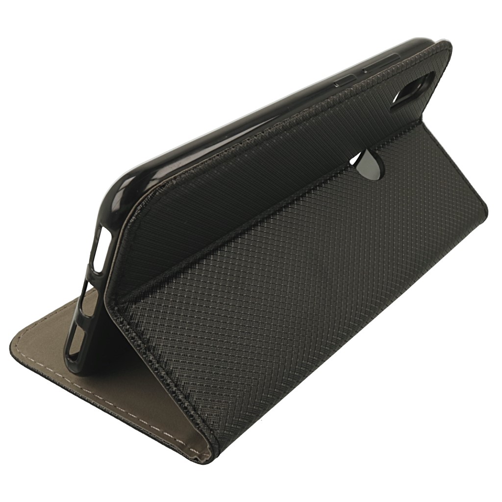 Pokrowiec etui z klapk Magnet Book czarne Xiaomi Redmi Note 7 / 3