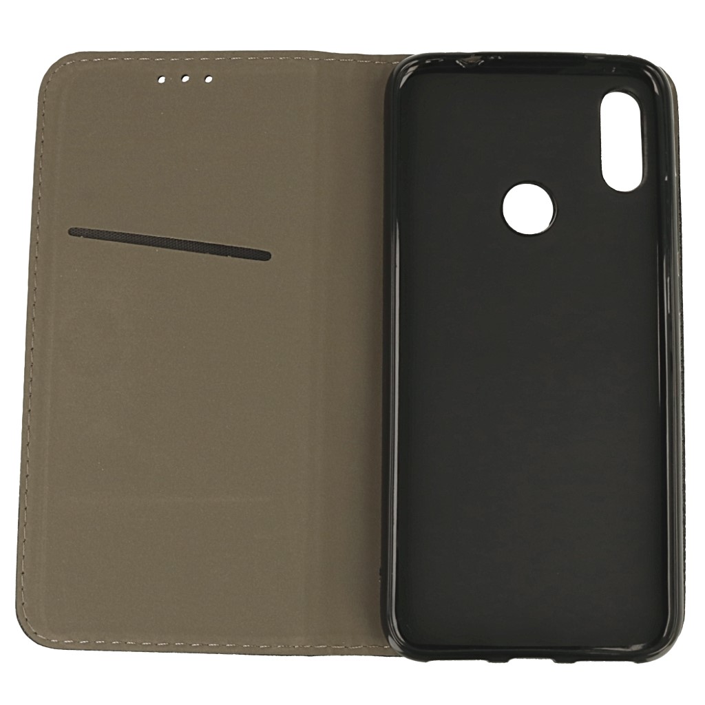Pokrowiec etui z klapk Magnet Book czarne Xiaomi Redmi Note 7 / 4
