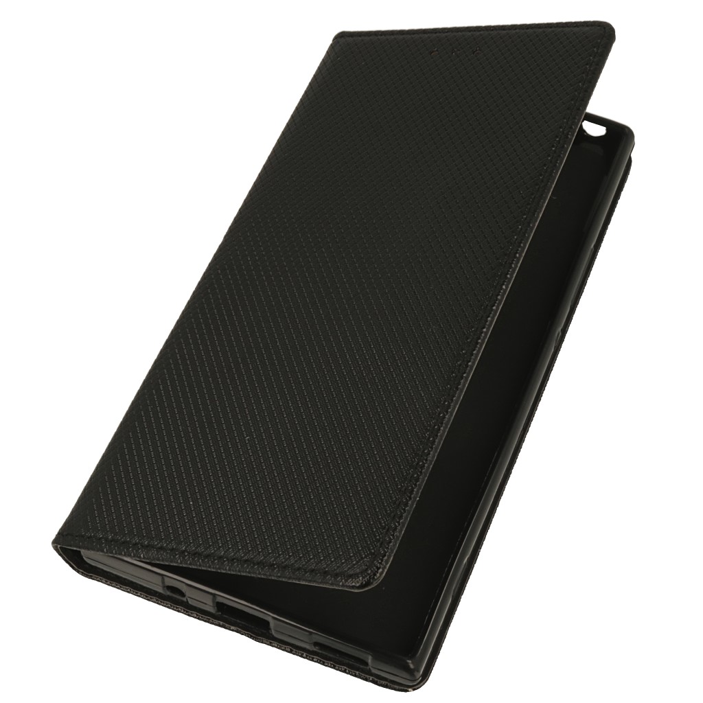 Pokrowiec etui z klapk Magnet Book czarne SONY Xperia XA2 Ultra
