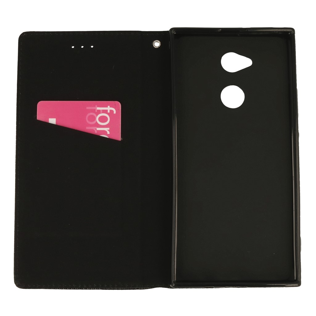 Pokrowiec etui z klapk Magnet Book czarne SONY Xperia XA2 Ultra / 2