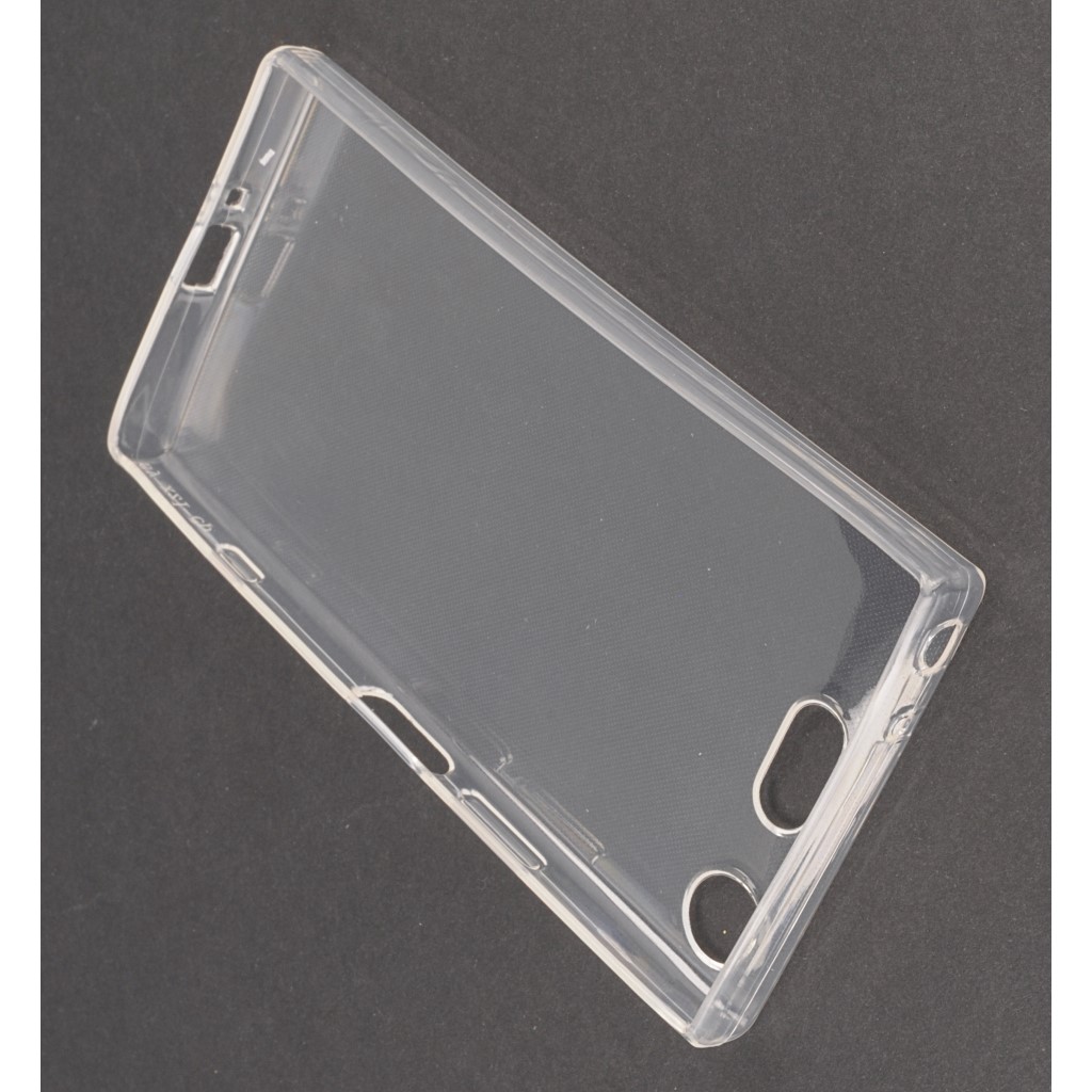 Pokrowiec silikonowe etui Back Case przeroczyste SONY Xperia XZ1 Compact / 4