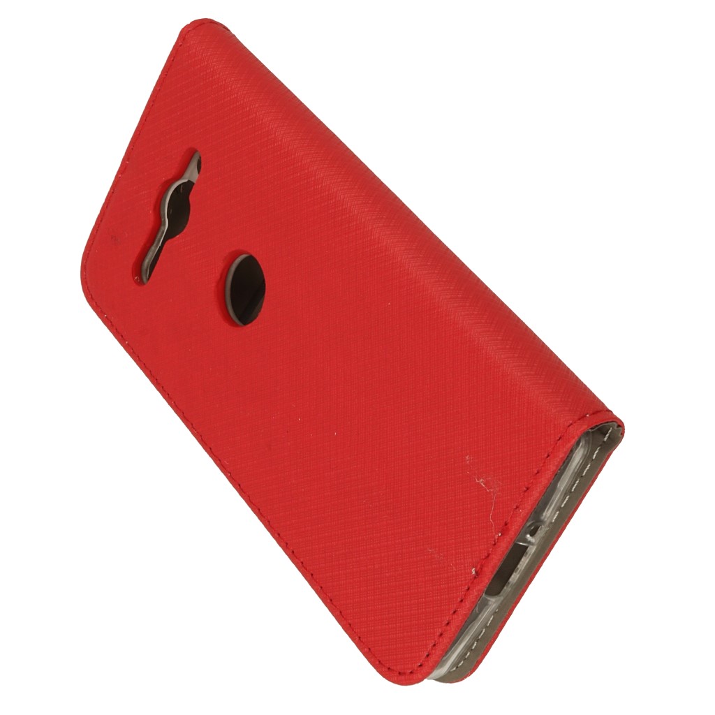 Pokrowiec etui z klapk Magnet Book czerwone SONY Xperia XZ2 Compact / 5