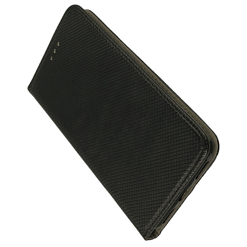 Pokrowiec etui z klapk Magnet Book czarne ASUS Zenfone Max Plus M1 / 6