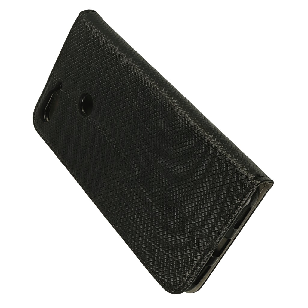 Pokrowiec etui z klapk Magnet Book czarne ASUS Zenfone Max Plus M1 / 7