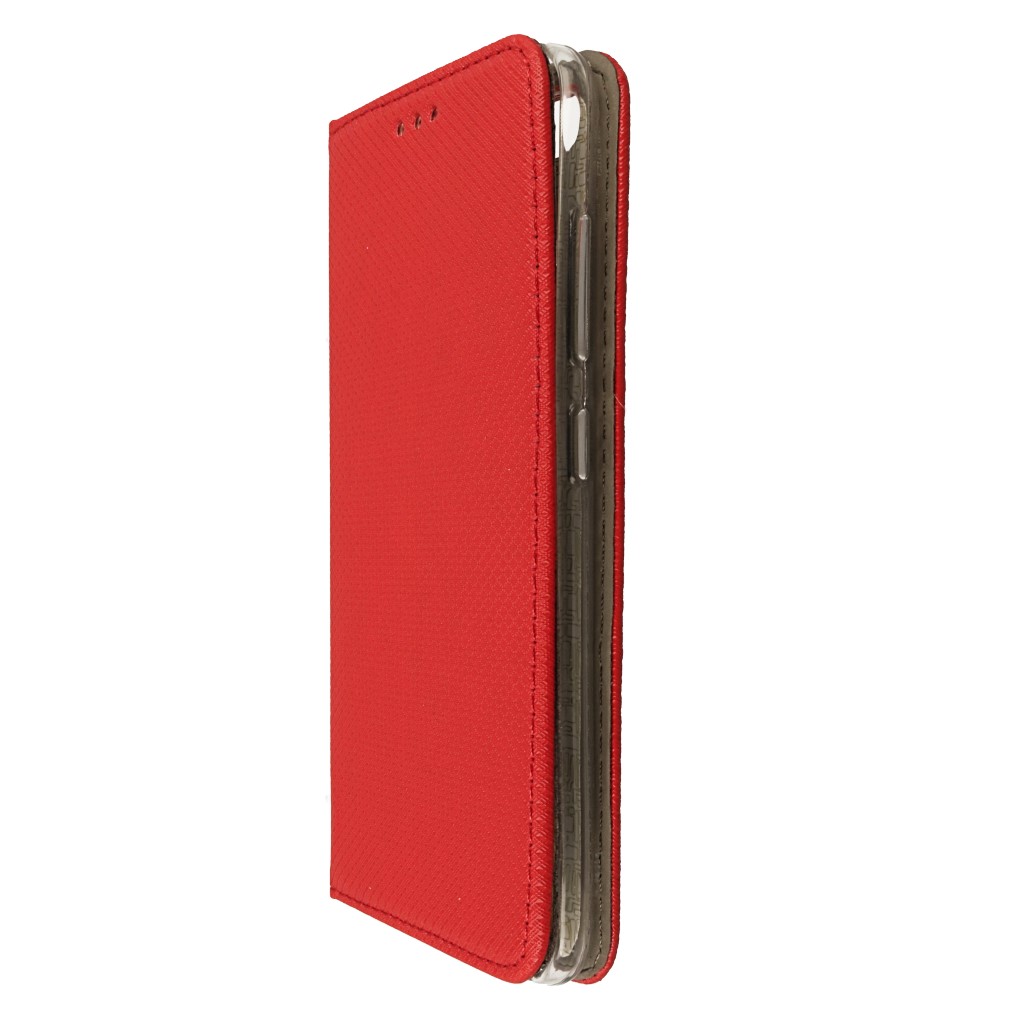 Pokrowiec etui z klapk Magnet Book czerwone ASUS Zenfone Max Plus M1 / 5