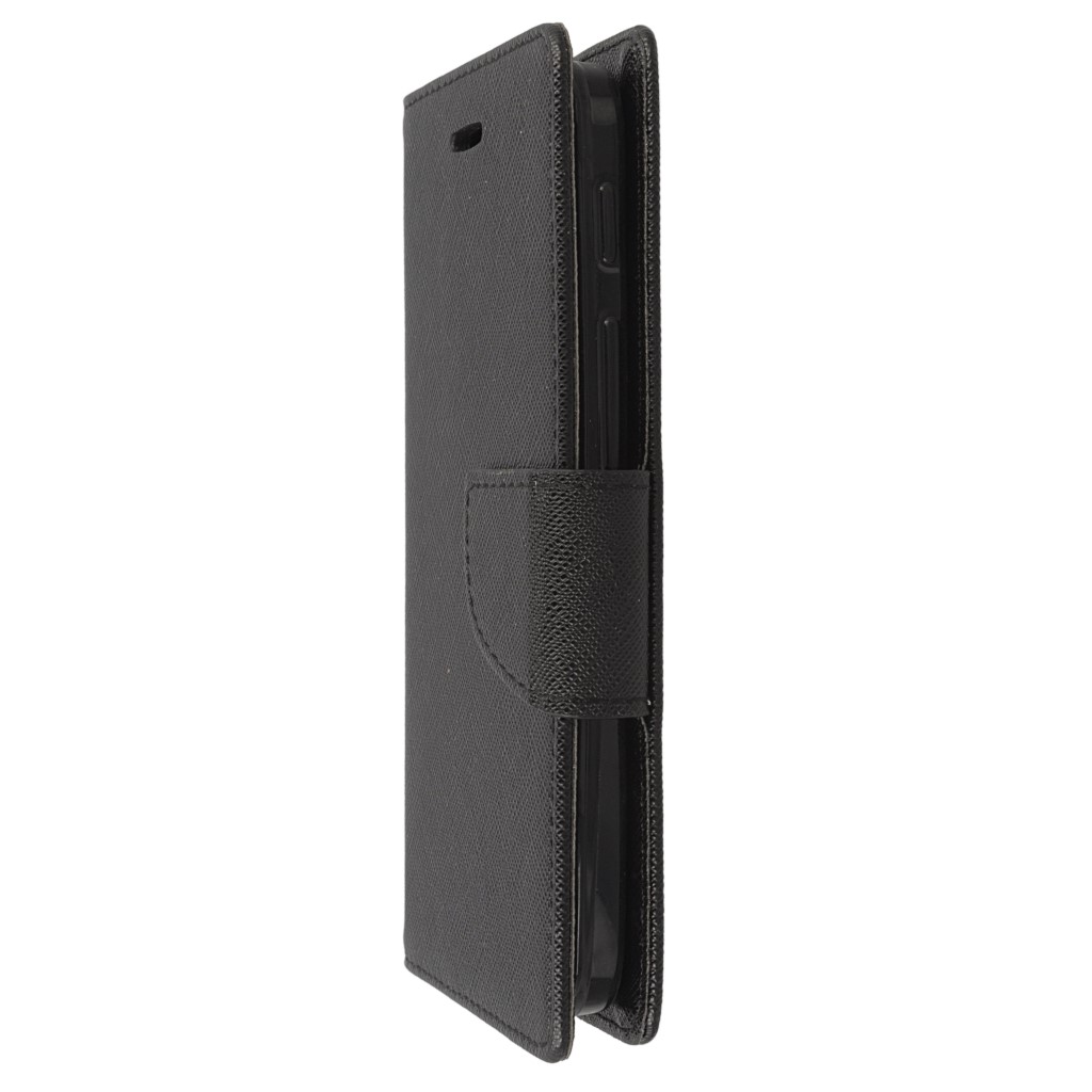 Pokrowiec etui z klapk na magnes Fancy Case czarne ASUS ZenFone C / 6
