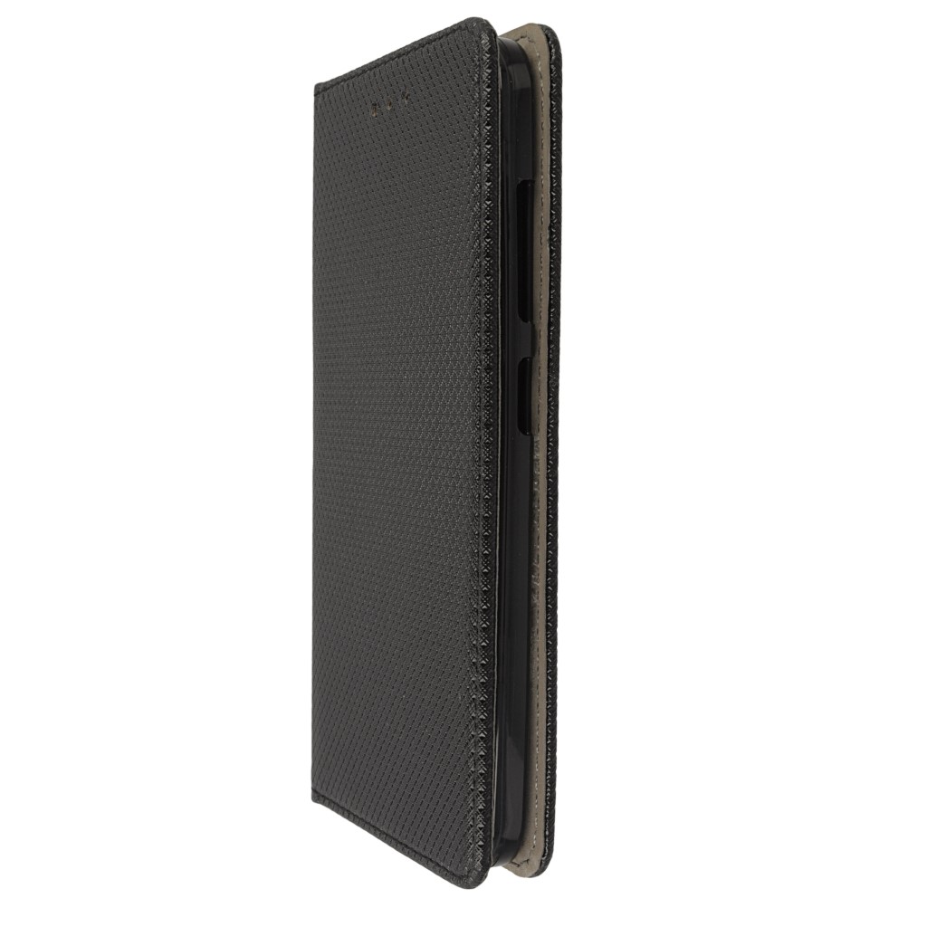 Pokrowiec etui z klapk Magnet Book czarne ASUS Zenfone Go ZC500TG / 5