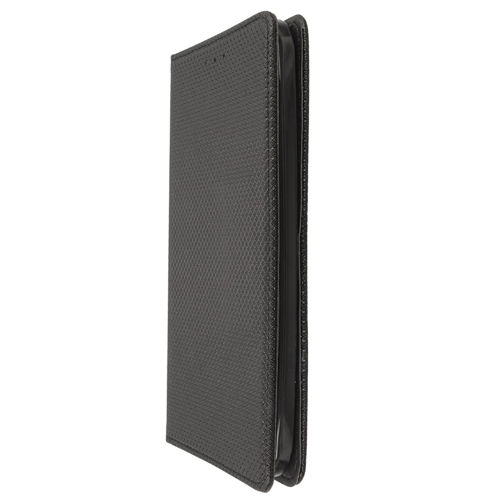 Pokrowiec etui z klapk Magnet Book czarne ASUS Zenfone Go ZB500KL / 5