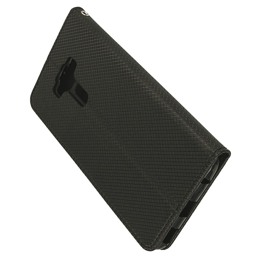 Pokrowiec etui z klapk Magnet Book czarne ASUS Zenfone 4 Selfie Pro ZD552KL / 4
