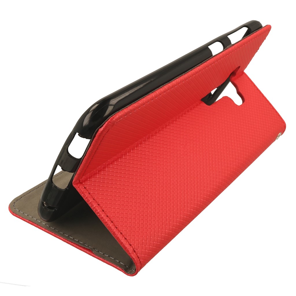 Pokrowiec etui z klapk Magnet Book czerwone ASUS Zenfone 4 Selfie Pro ZD552KL / 6