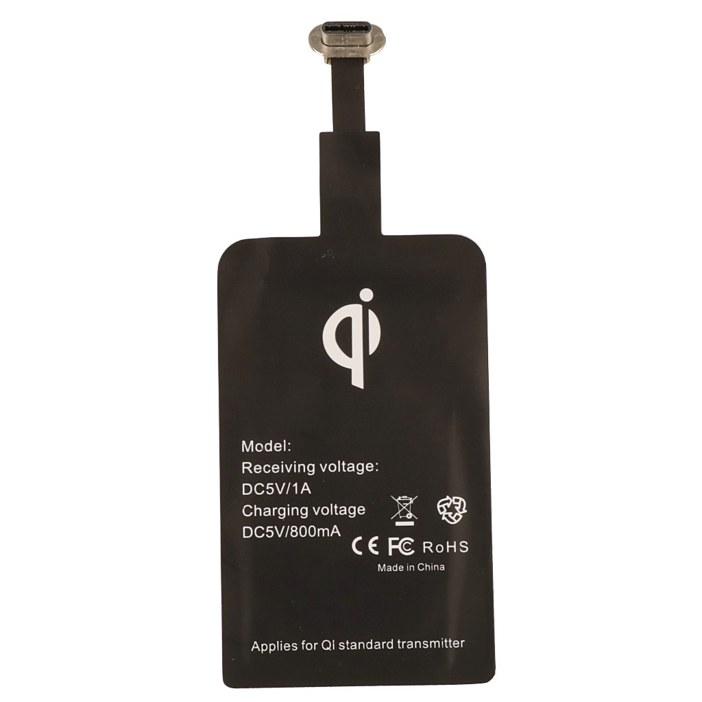 Adapter adowanie indukcyjne QI USB Typ-C BLACKBERRY DTEK60 / 2