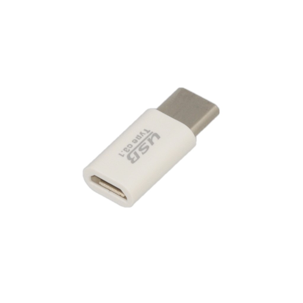 Adapter Przejciwka micro USB - USB Typ-C Oppo A77s / 2